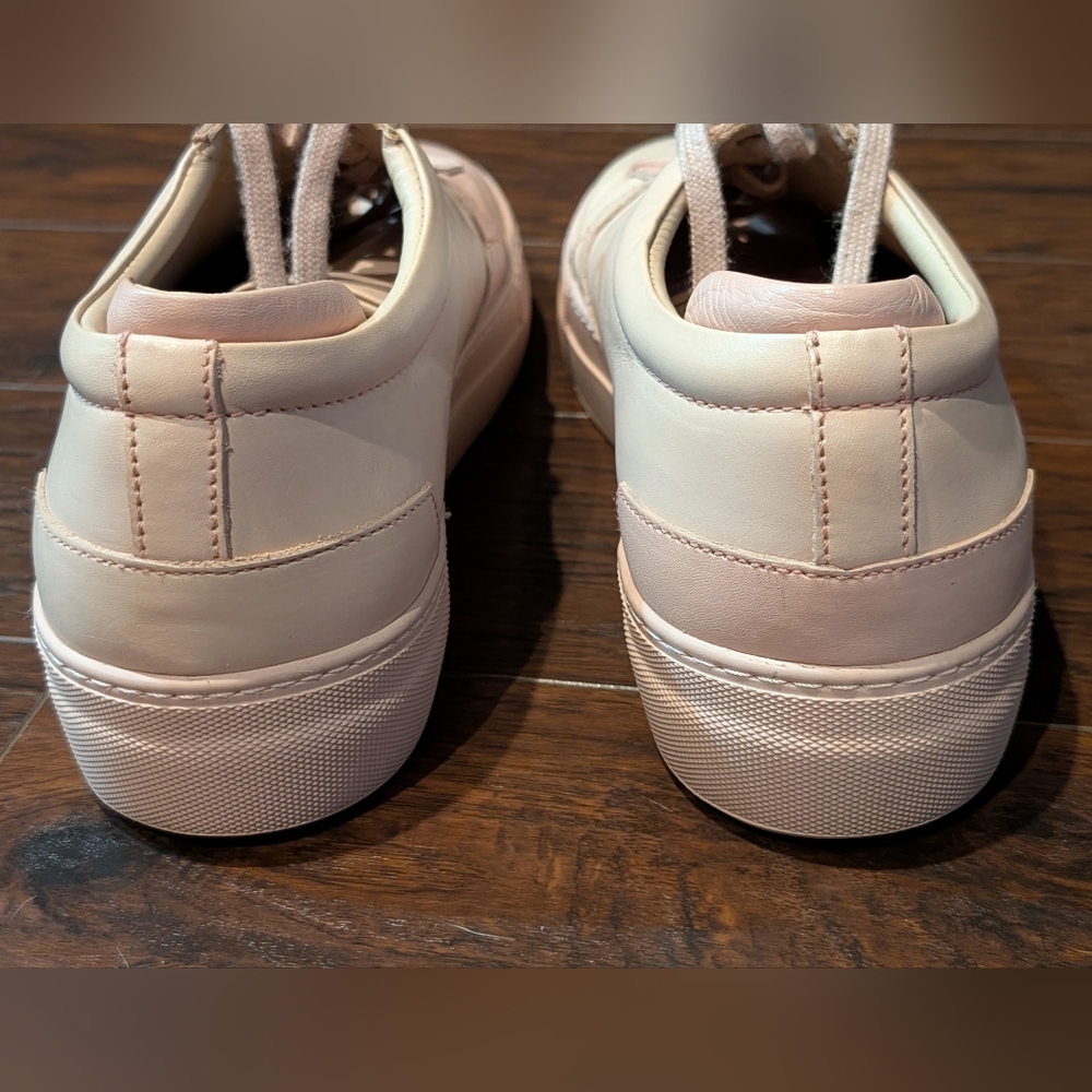 Axel Arigato sz.10 Leather Platform Sneaker Pink/Blush - Picture 12 of 14